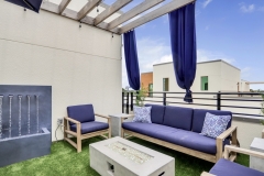 4th Foor Rooftop Deck Seating Area